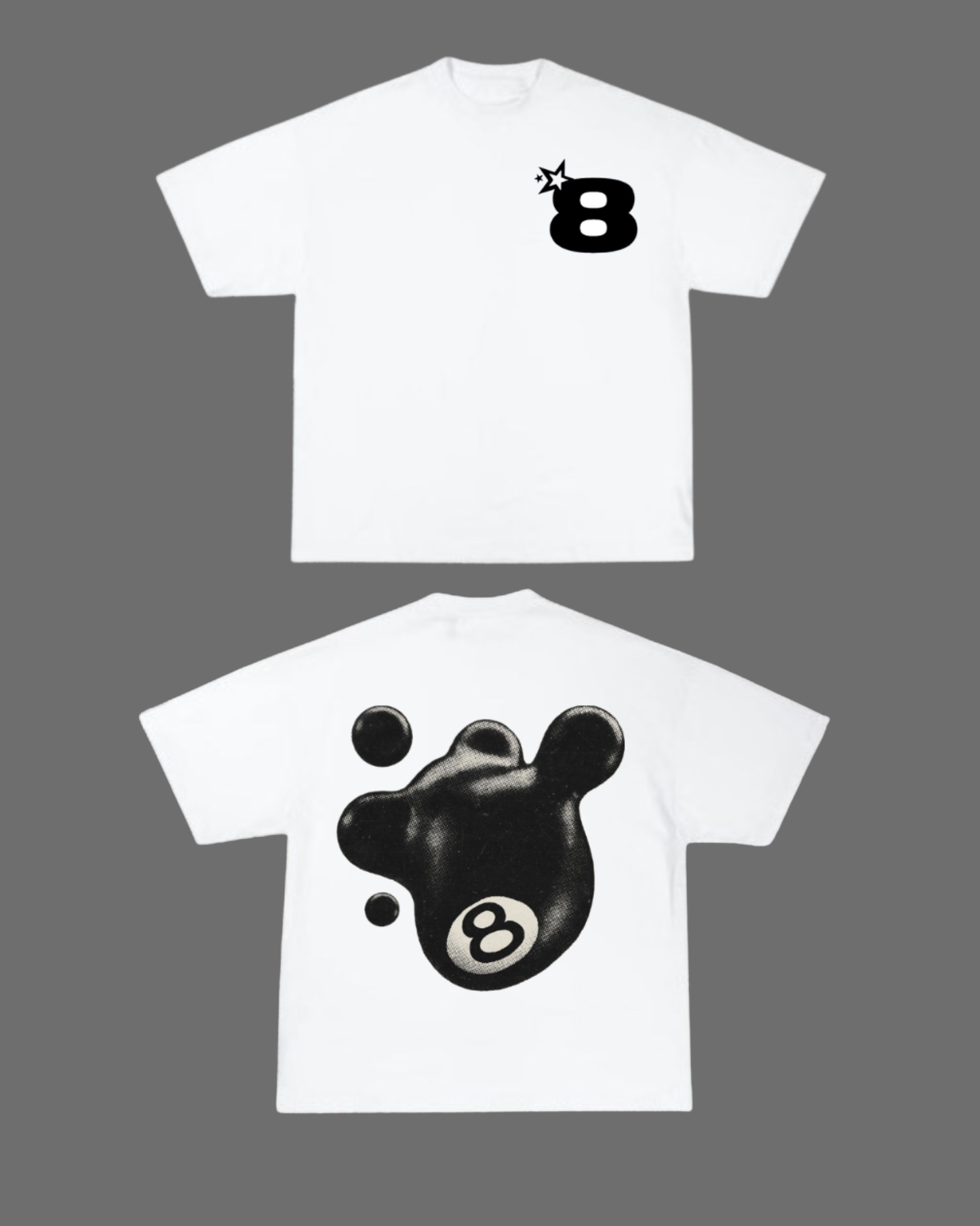 8 Ball Oversized tee