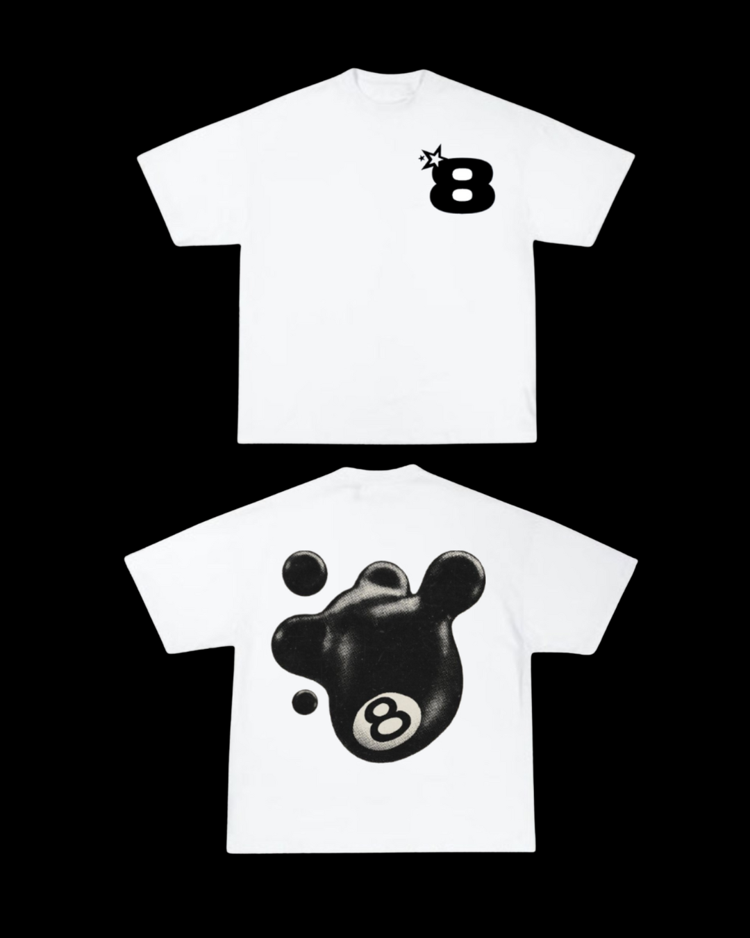8 Ball Oversized tee